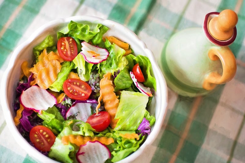 Edible Flowers Salad